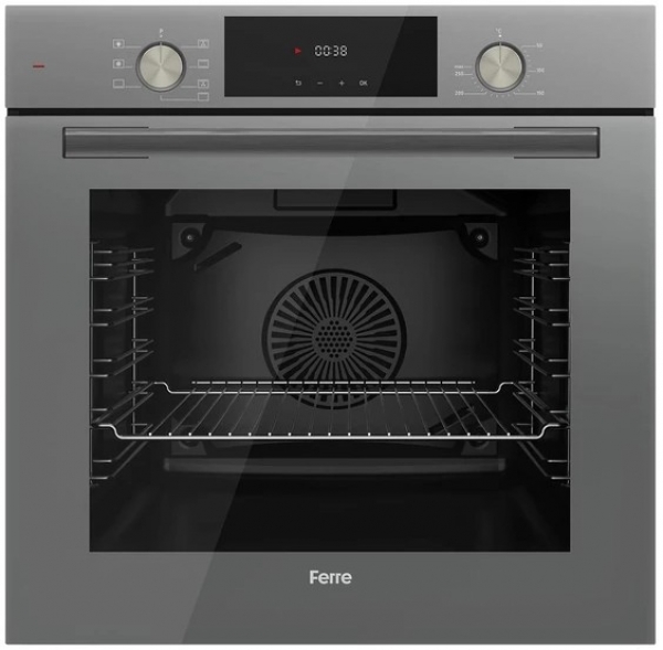 Ferre Flowart SS Gri Ankastre Set SS038 + QMS63CPR + D065