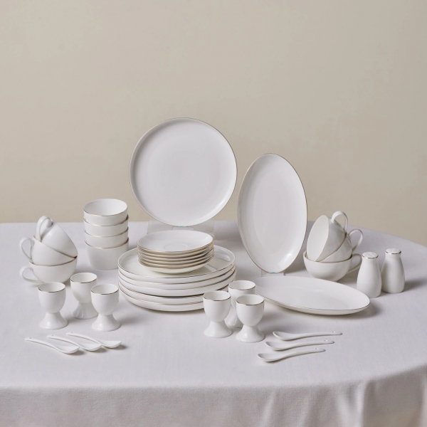 Karaca Elegance Bone Favaro 38 Parça Kahvaltı Takımı