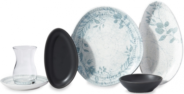 Korkmaz Gina Collection A8683 26 Parça Kahvaltı Takımı