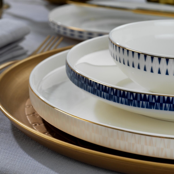 Schafer Adel Self GLD04 56 Parça Yemek Takımı