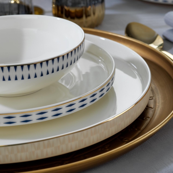 Schafer Adel Self GLD04 56 Parça Yemek Takımı