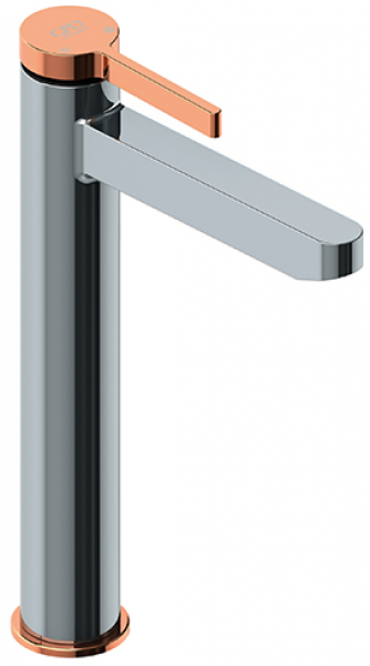 GPD Gildo MSL165-K-R Lavabo Bataryası (Rose Gold / Krom)