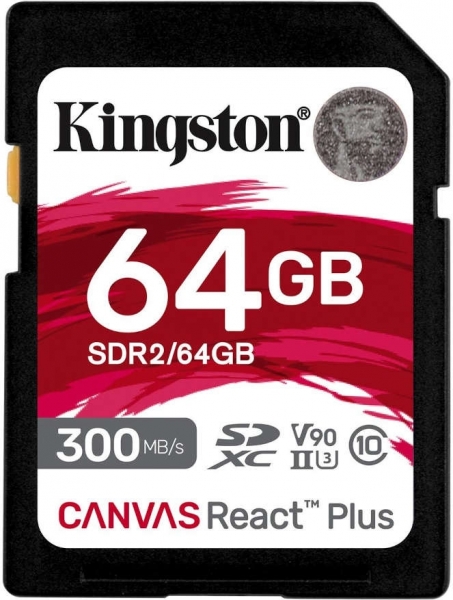 Kingston Canvas React Plus SD (64 GB)
