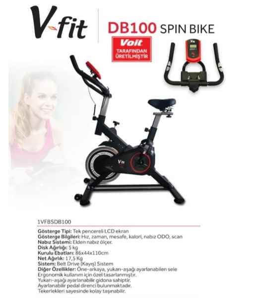 Voit Db100 Dikey Bisiklet