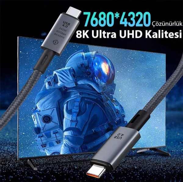 Coverzone ZR852 Şarj Kablosu