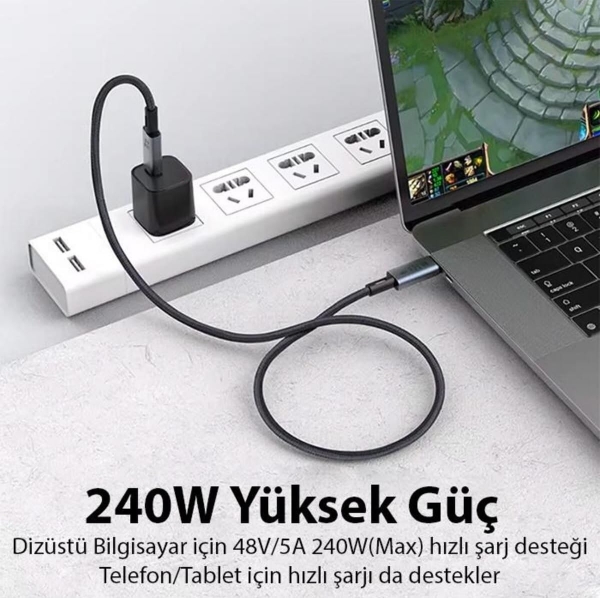 Coverzone ZR852 Şarj Kablosu