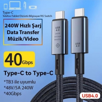 Coverzone ZR852 Şarj Kablosu