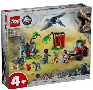 LEGO Jurassic World 76963 Baby Dinosaur Rescue Center