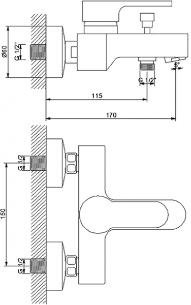 Newarc Master 187511 Banyo Bataryası