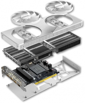 Inno3D GeForce RTX 5070 Twin X2 OC White Ekran Kartı