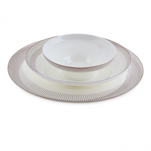 Jumbo Chain Garden 62 Parça Yemek Takımı