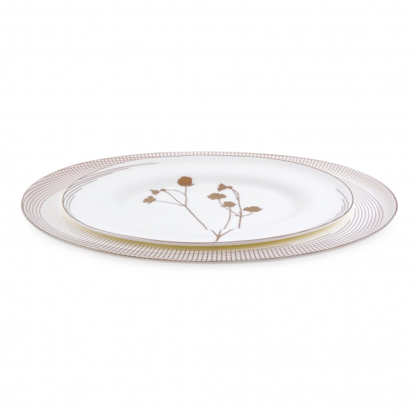 Jumbo Chain Garden 62 Parça Yemek Takımı